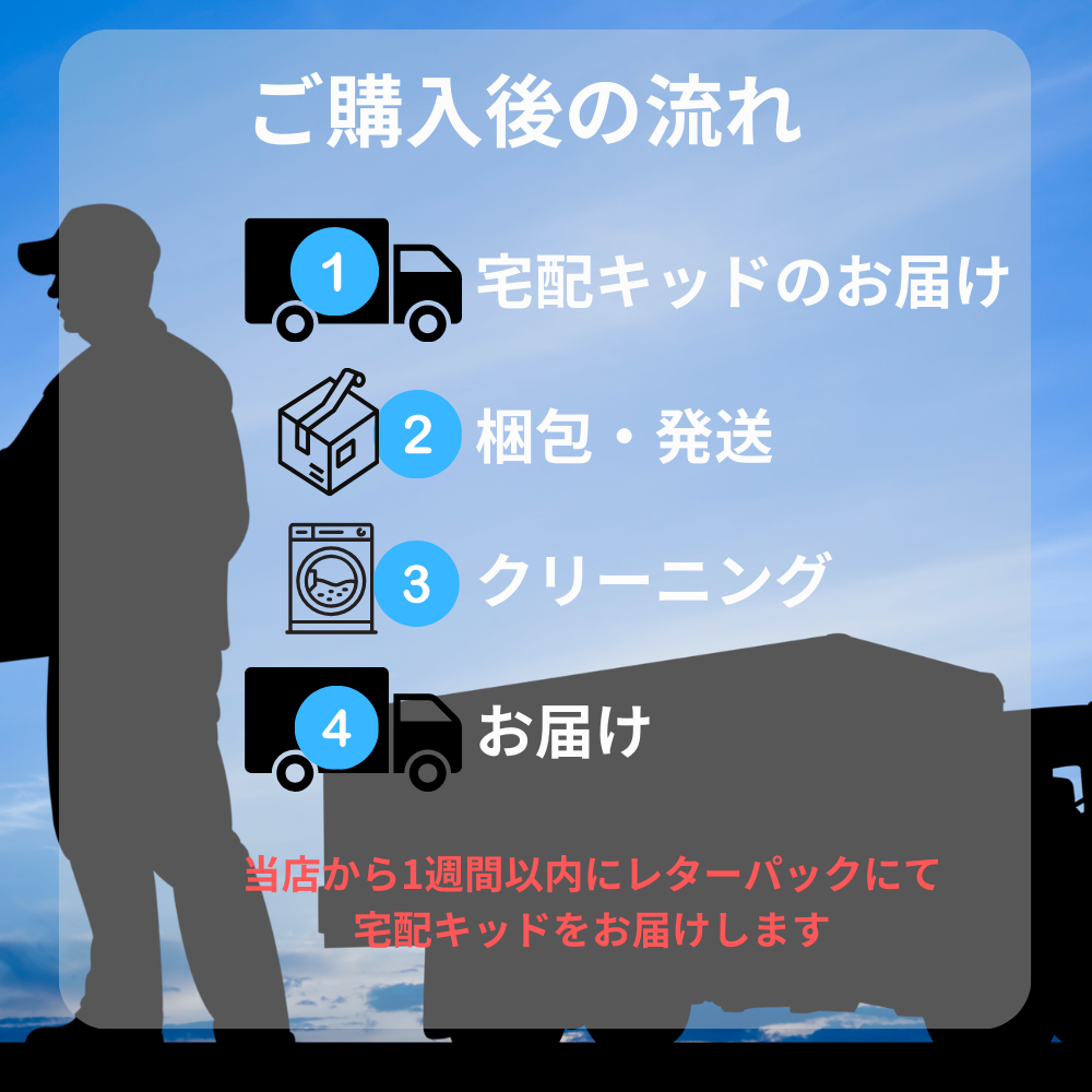 【ベッドパッド(敷きパッド)専用】クリーニングサービス